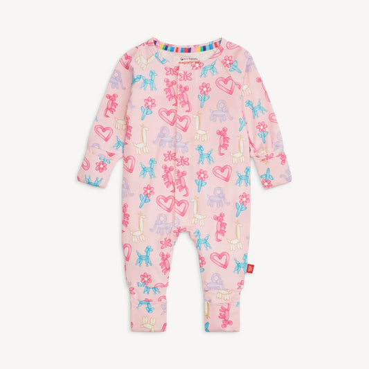 Glow-in-the-dark Pink Magnetic Sleeper
