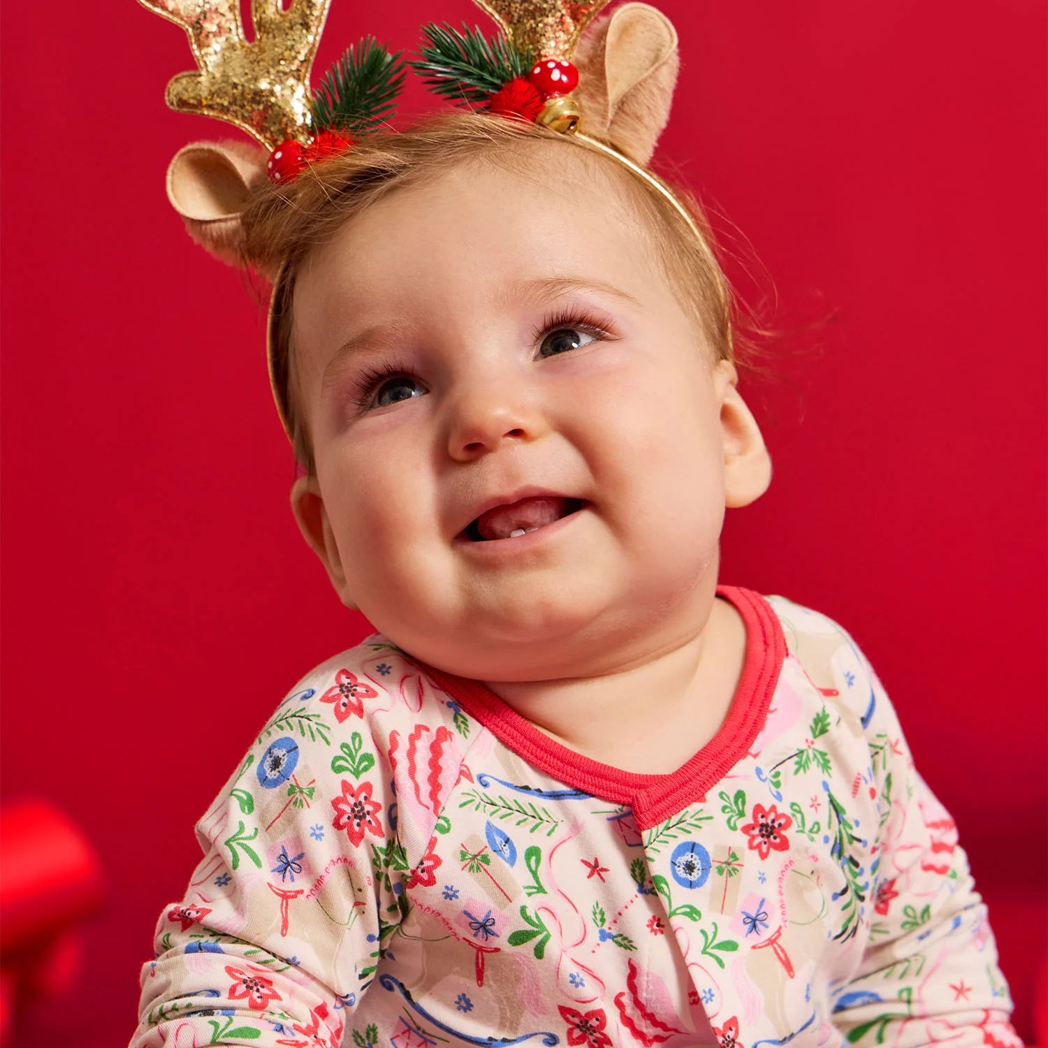 Sugar Plum Magnetic Footie Sleeper