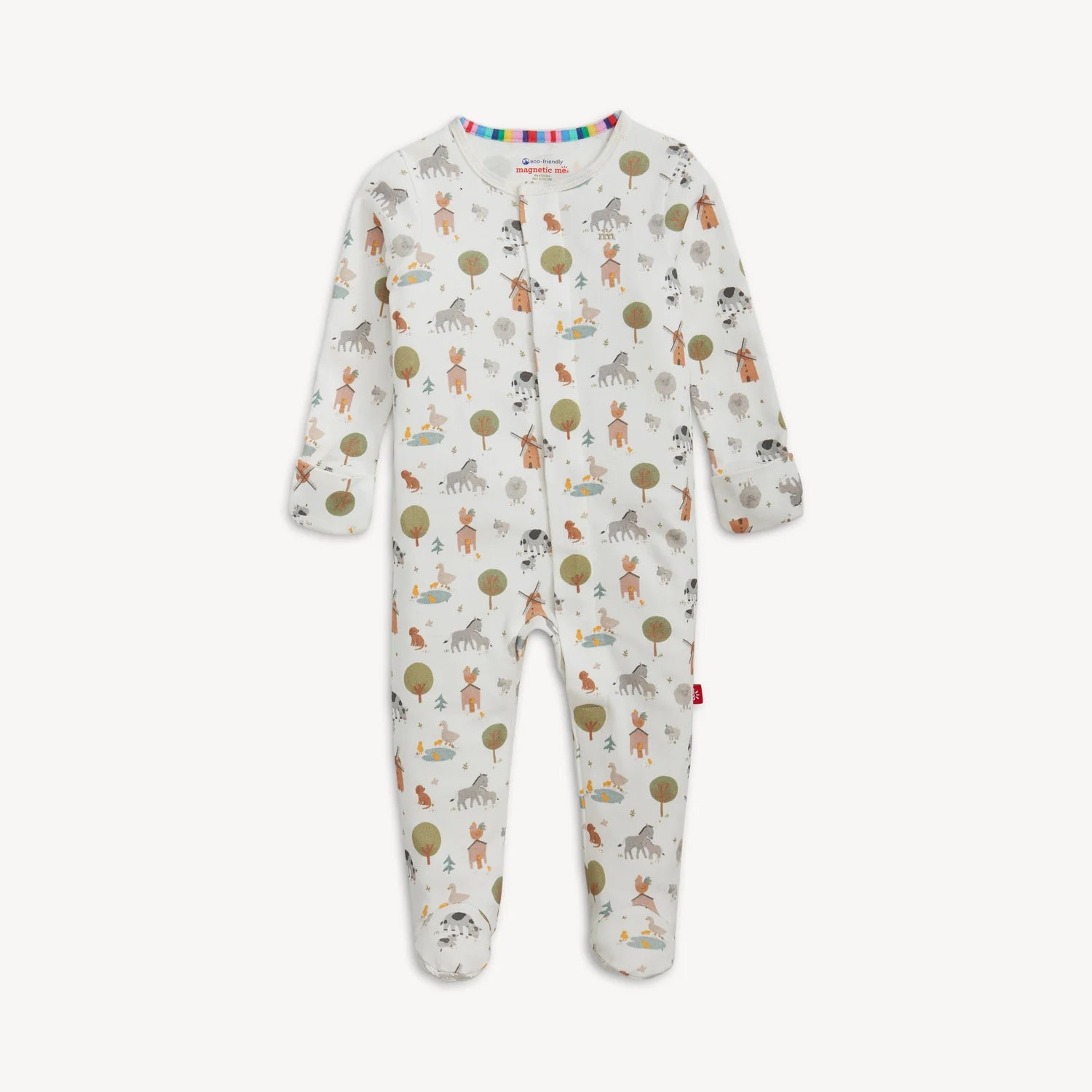 Funny Farm Magnetic Footie Sleeper