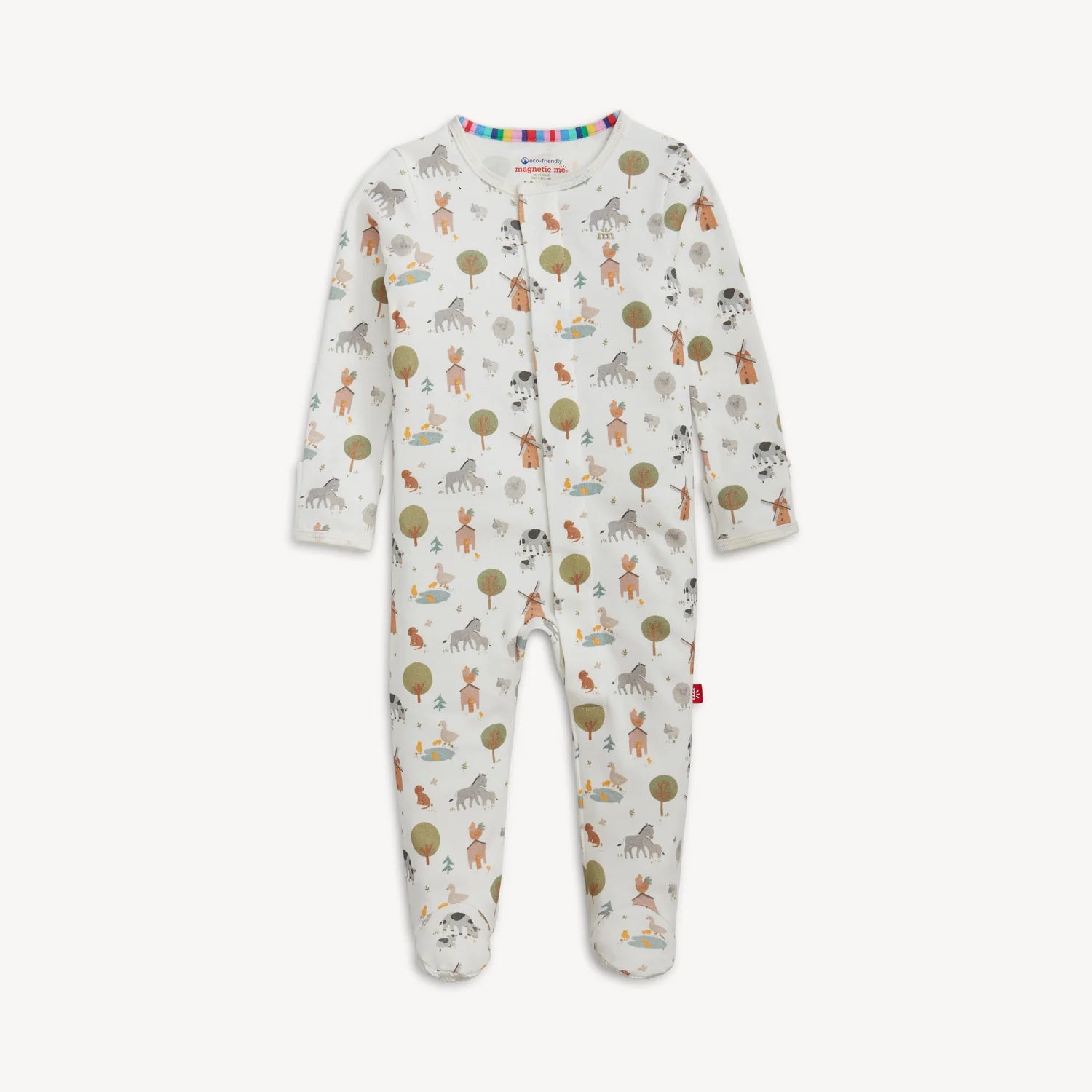 Funny Farm Magnetic Footie Sleeper