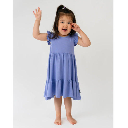 Iris Ruffled Bell Dress