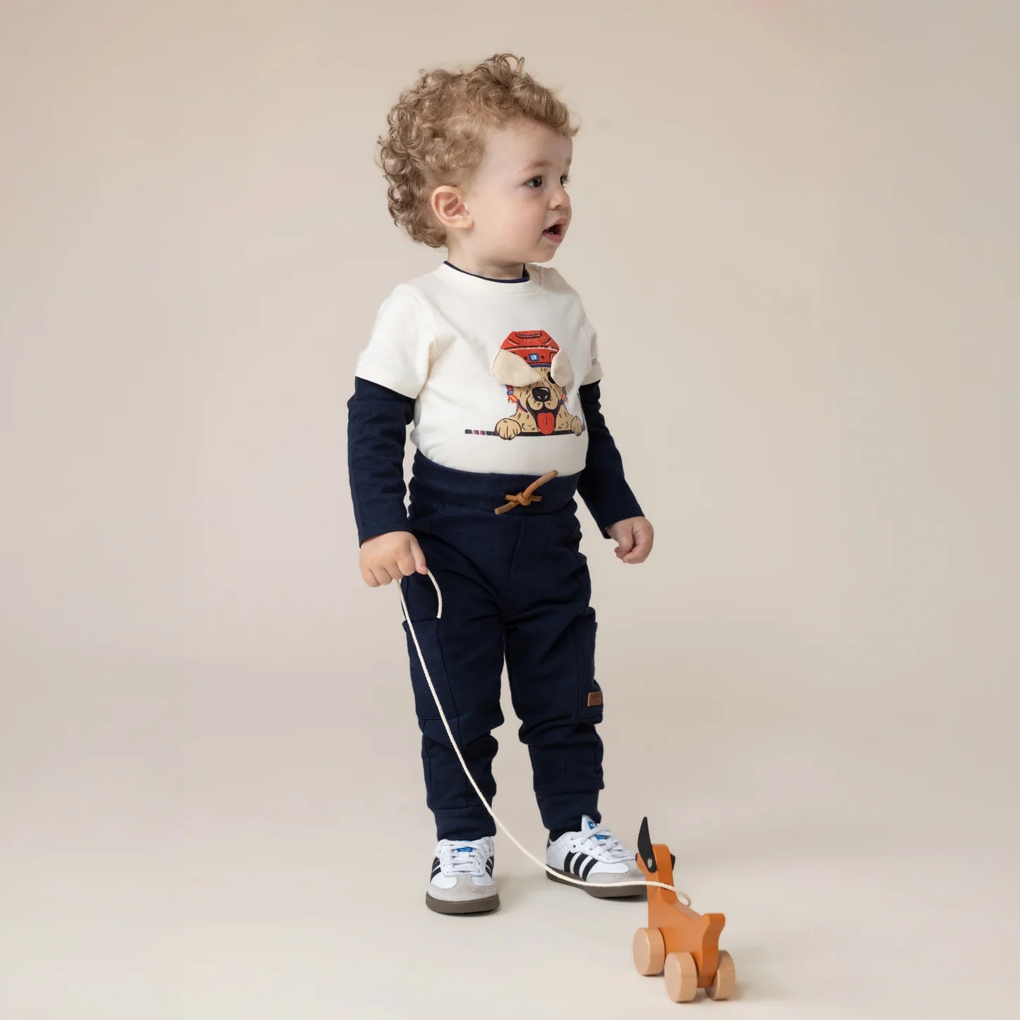 Rinkside Pup Two-Piece Set