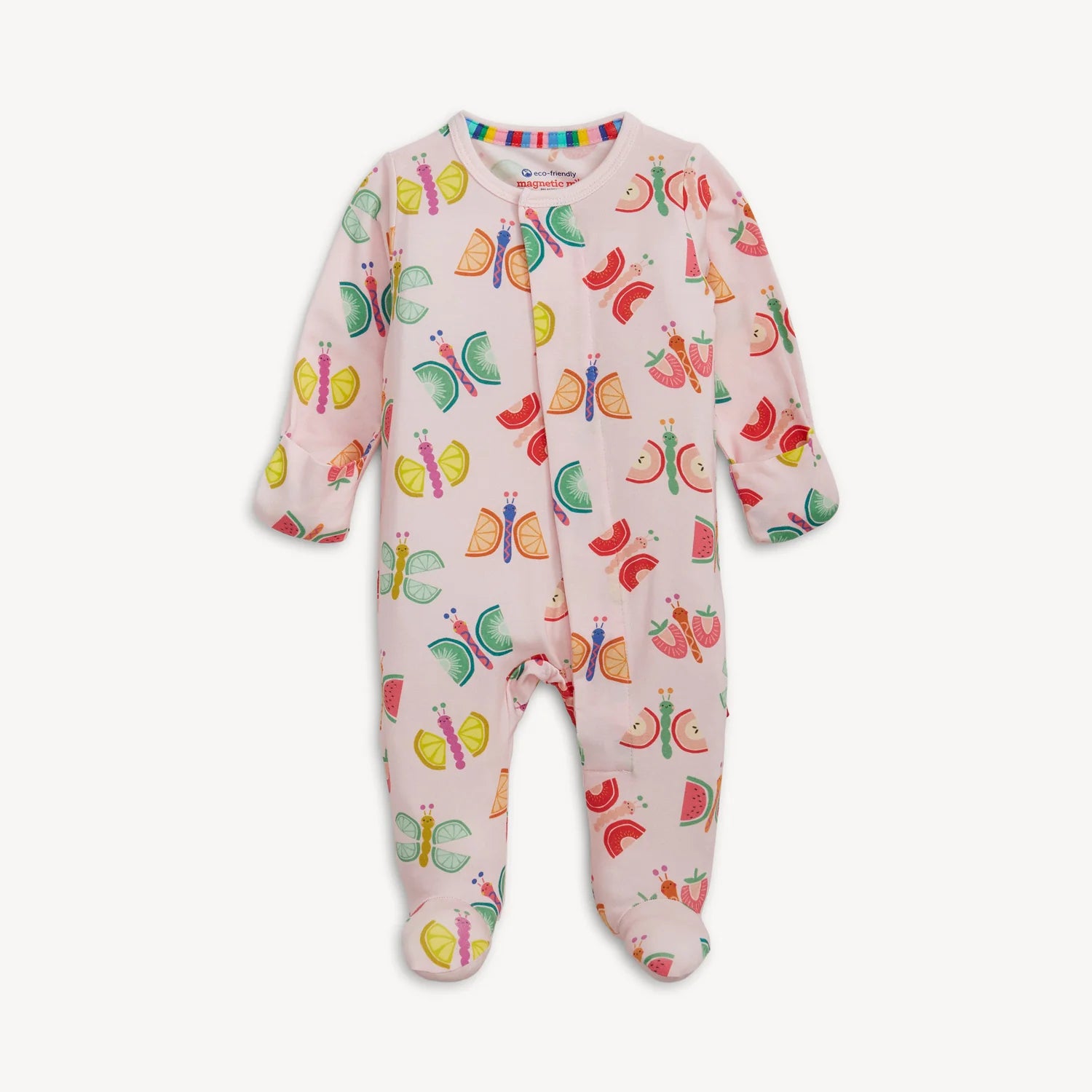 Fruit Flies Footie Magnetic Sleeper