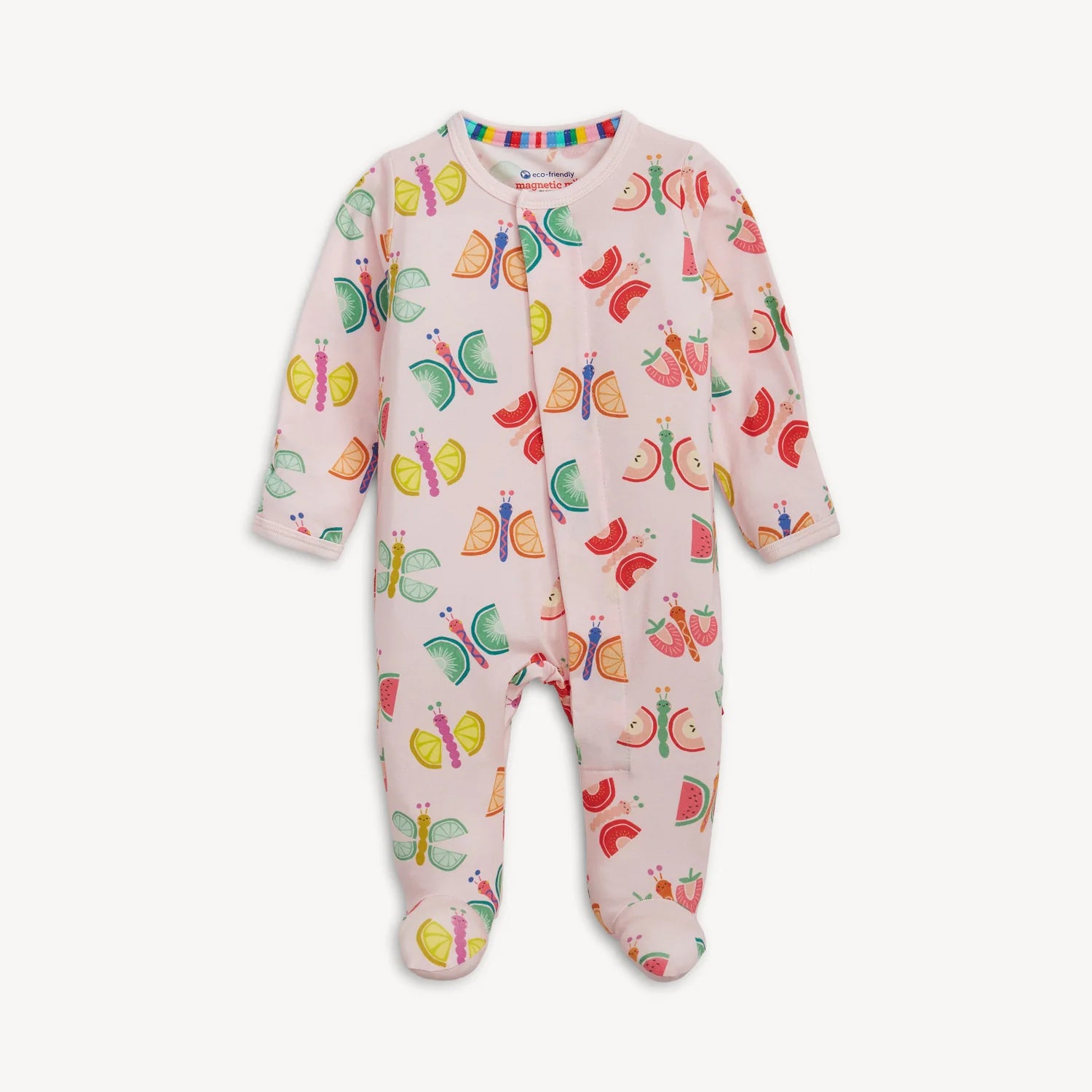 Fruit Flies Footie Magnetic Sleeper