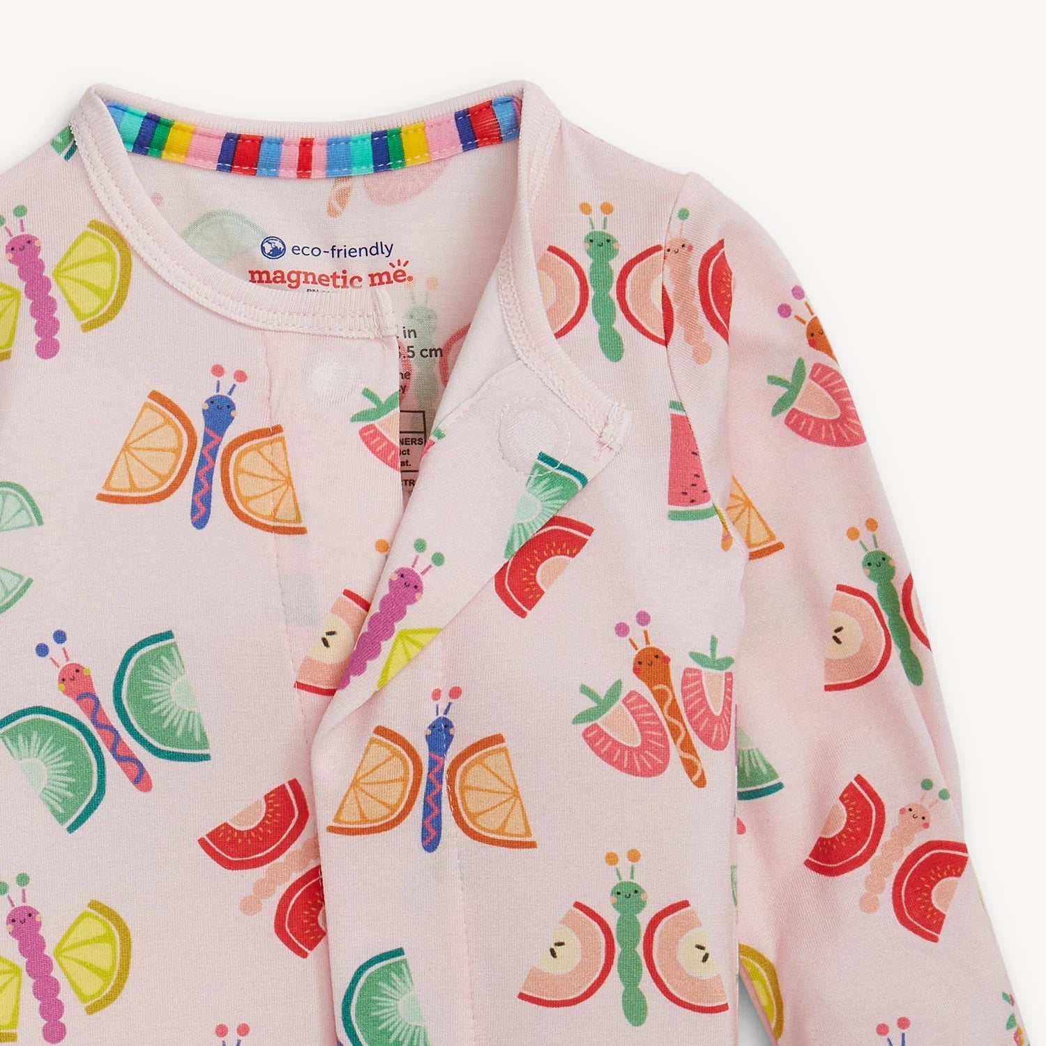 Fruit Flies Footie Magnetic Sleeper