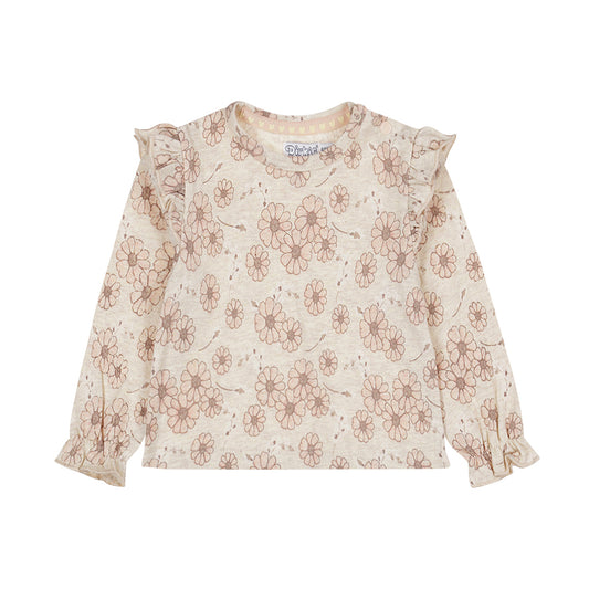 Blush Floral Long-Sleeve