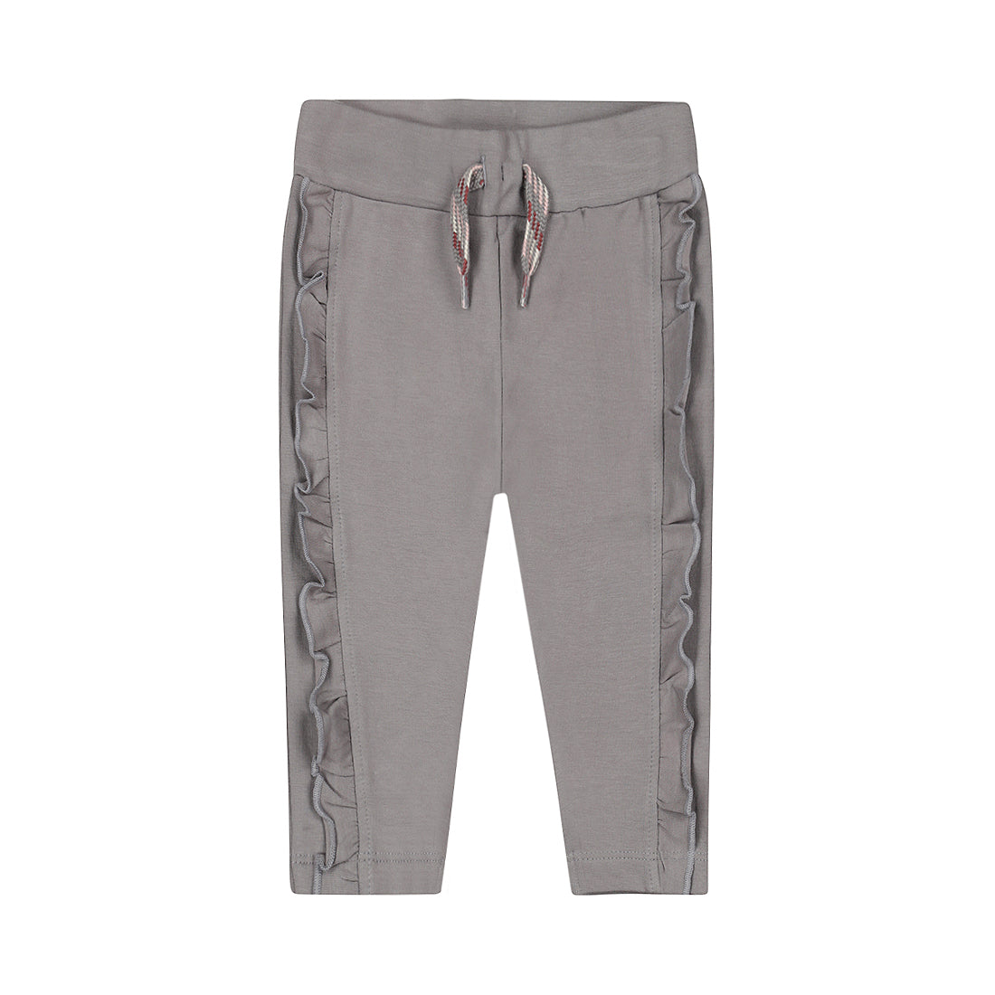 Grey Ruffle Pant