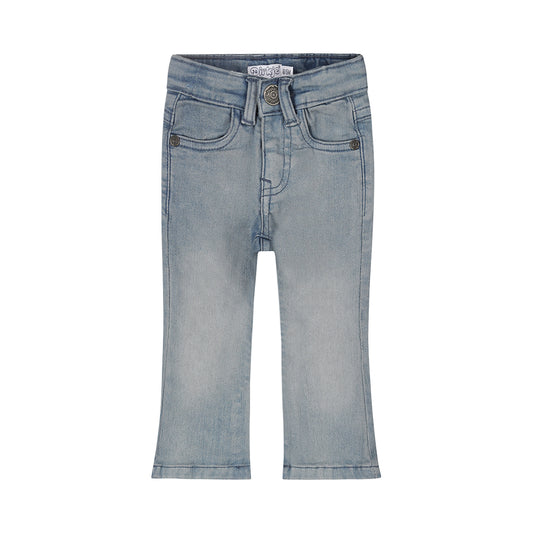 Blue Flared Denim