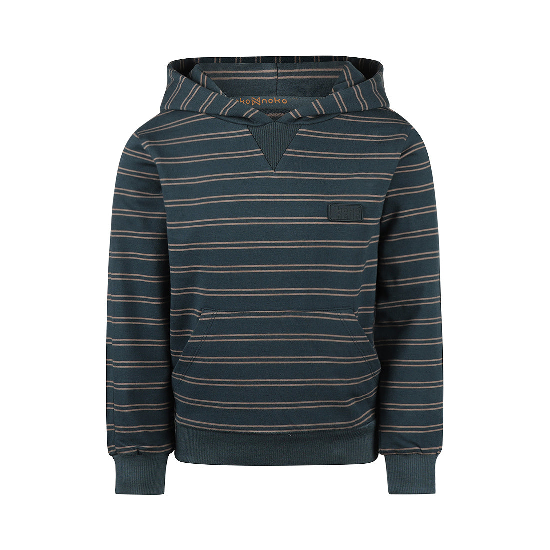 Steel Blue Stripe Hoodie