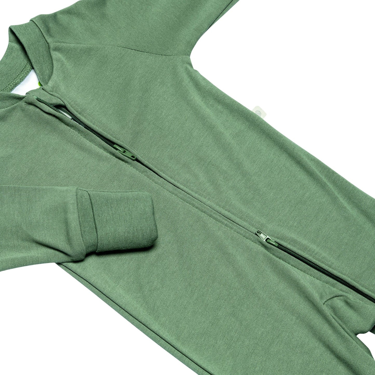 Preemie Footed Sleeper - Hunter Green