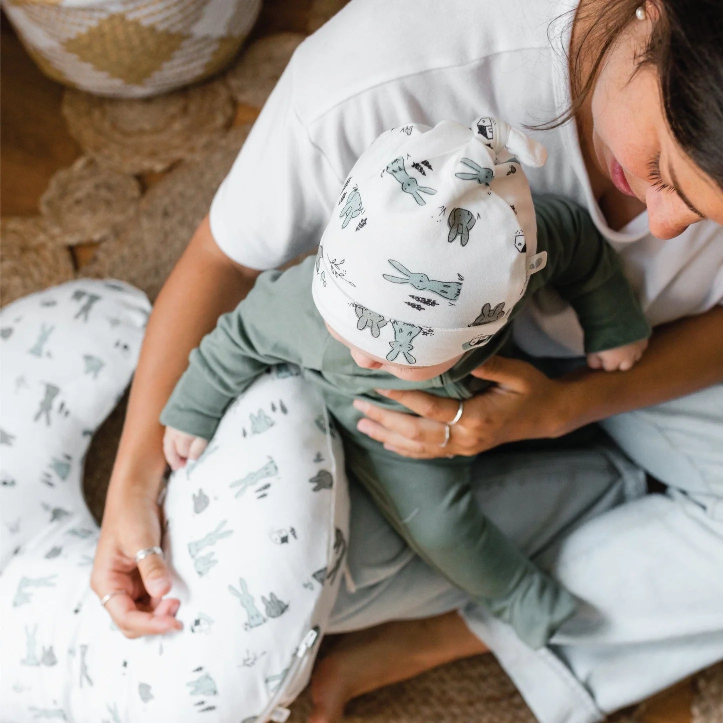 Preemie Footed Sleeper - Hunter Green