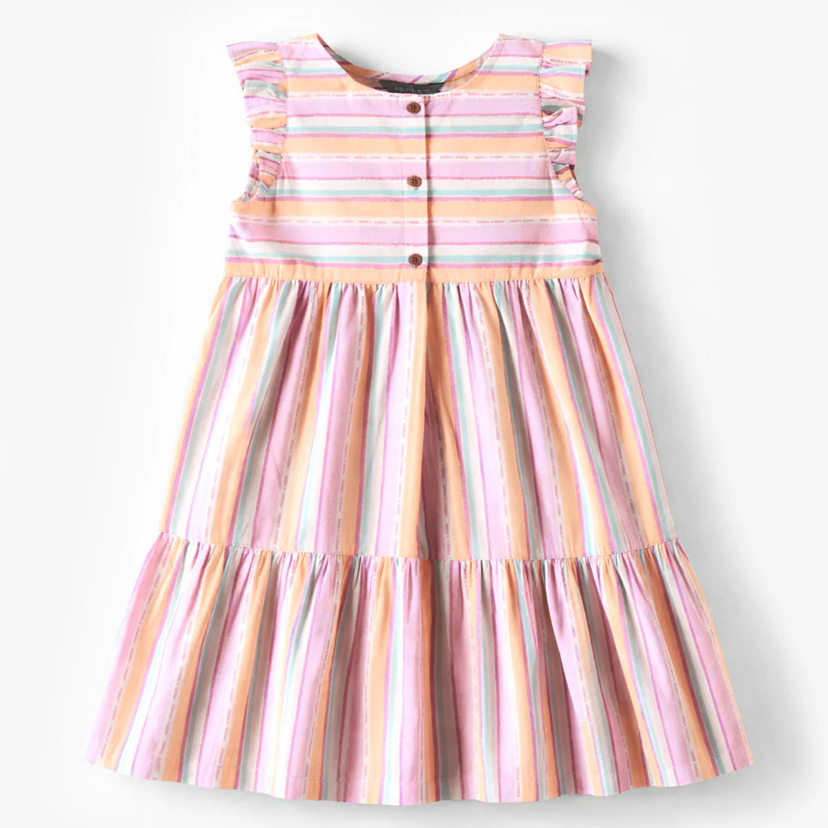 Sunset Sorbet Stripe Dress