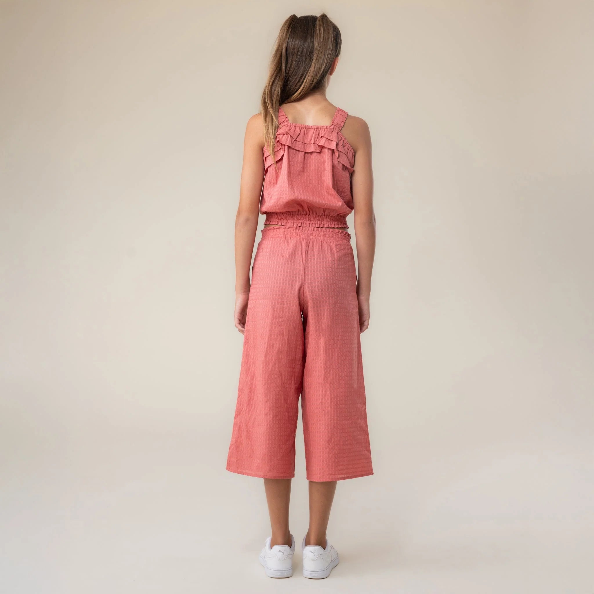 Maraschino High-Waisted Culottes