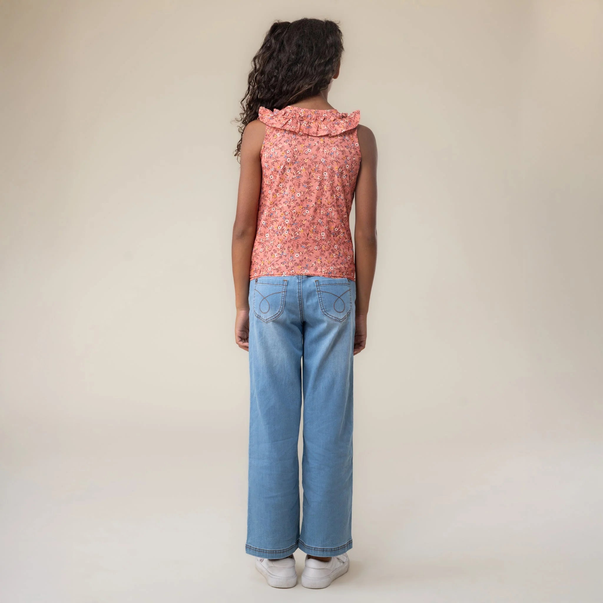 Boho Ruffle Tank Top