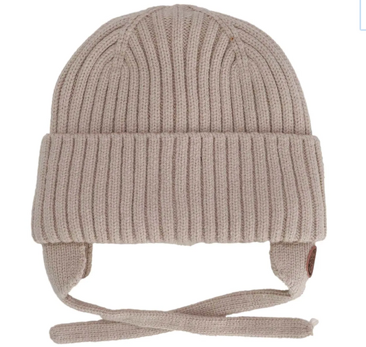 Knit Toque with Ear Flaps