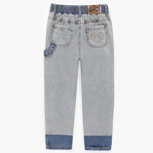 Two-Tone Mom Jean