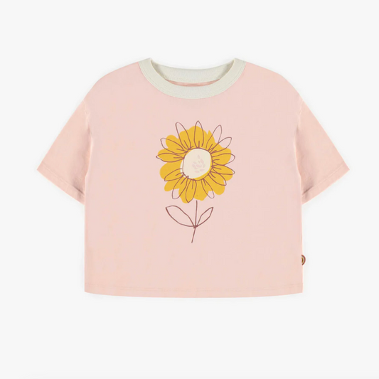 Pink Flower Tee