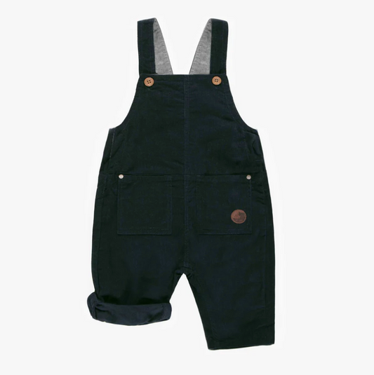 Navy Corduroy Overalls