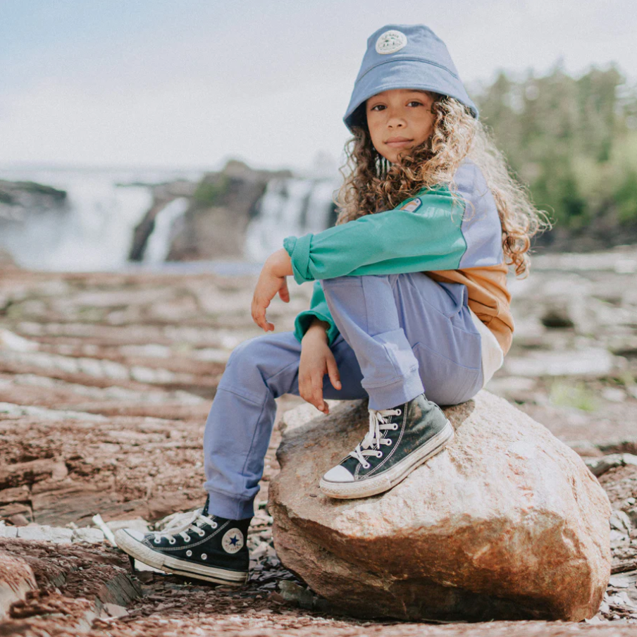 Periwinkle Blue Relaxed Cargo Jogger