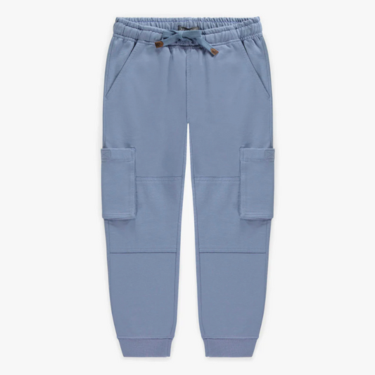 Periwinkle Blue Relaxed Cargo Jogger