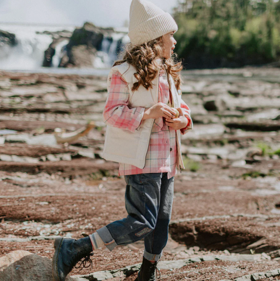 Pink and Teal Plaid Shacket