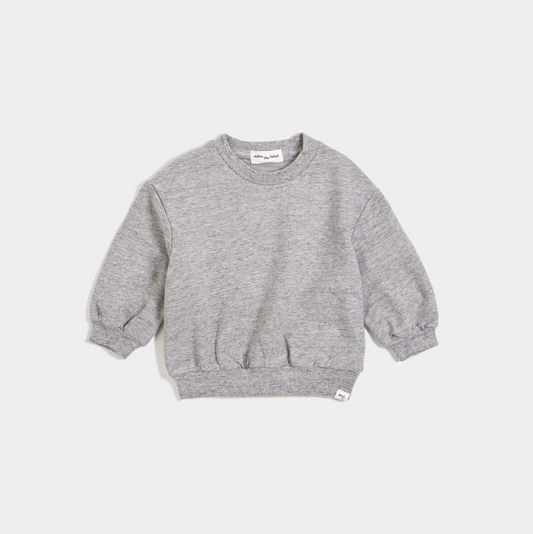 Heather Grey Baby Crewneck