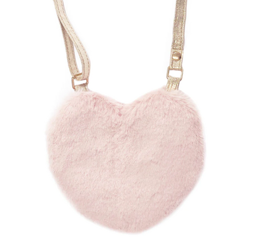 Fluffy Love Heart Bag