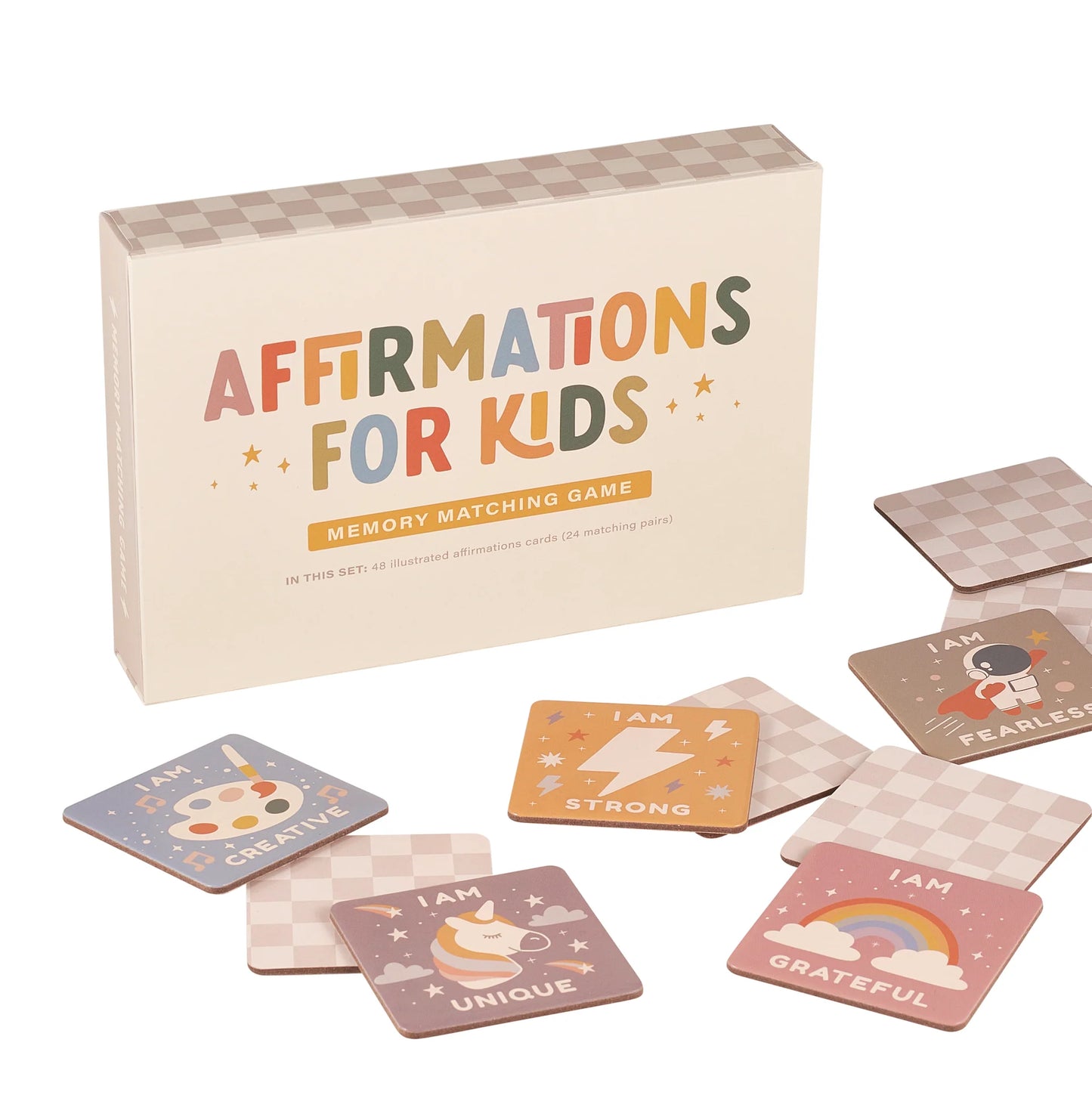 Affirmations for Kids | Memory Card Game