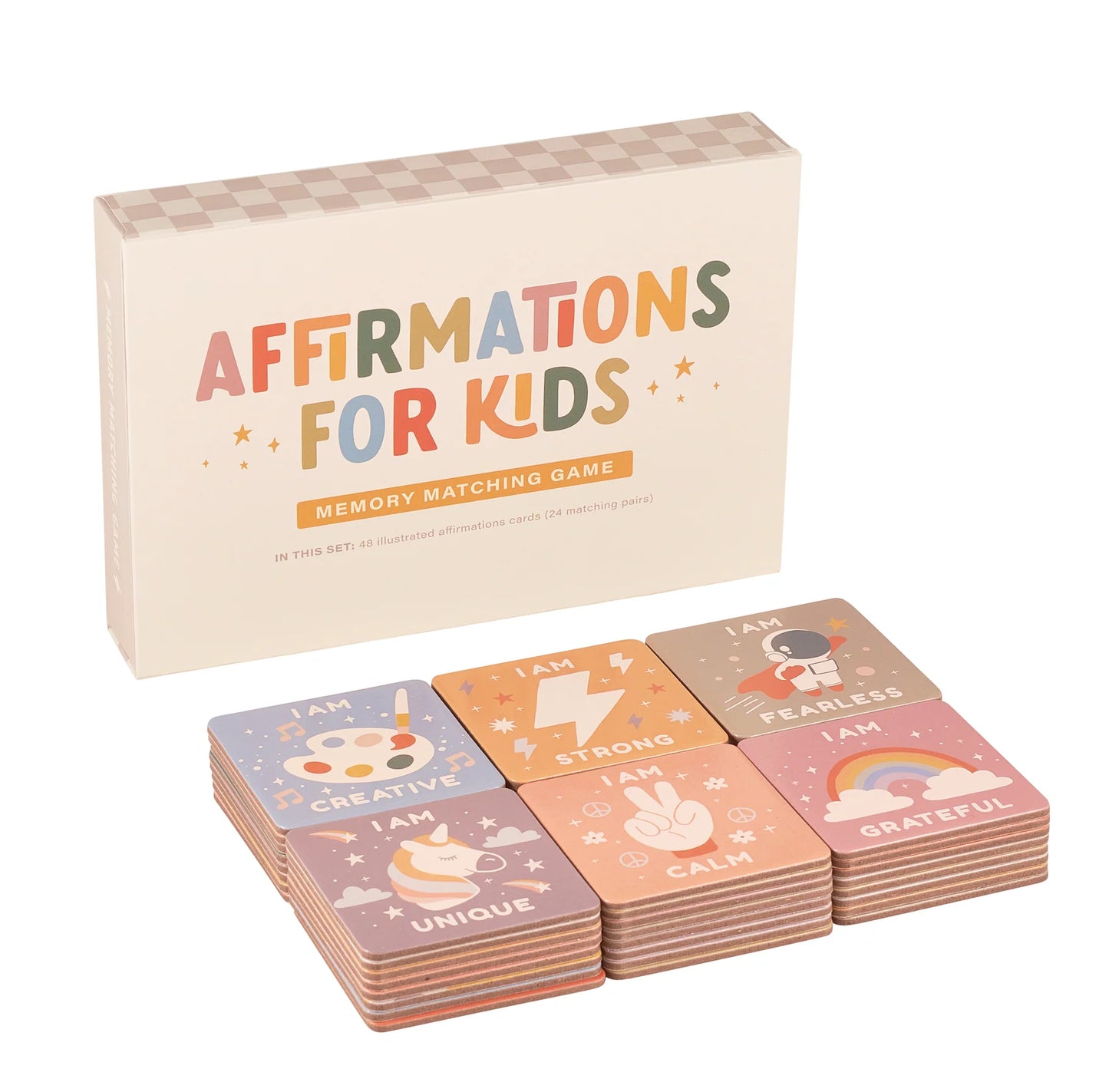 Affirmations for Kids | Memory Card Game