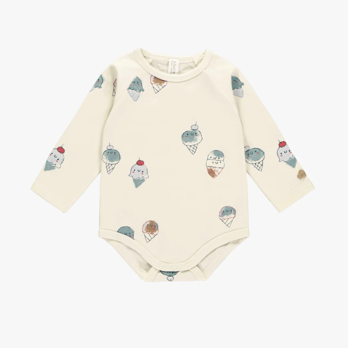 Blue Ice Cream Bodysuit