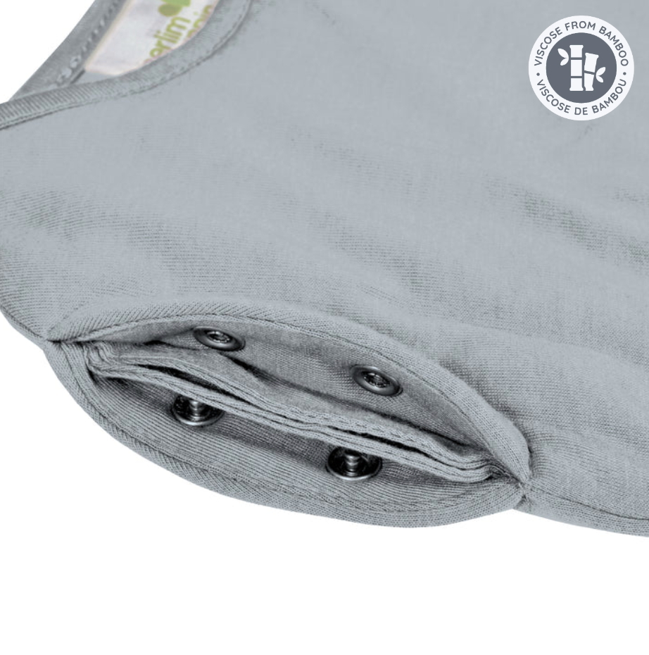 Newborn Bamboo Sleep Bag - Pebble Gray