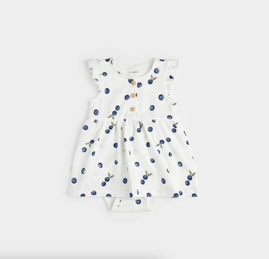 Blueberry Babydoll Dress