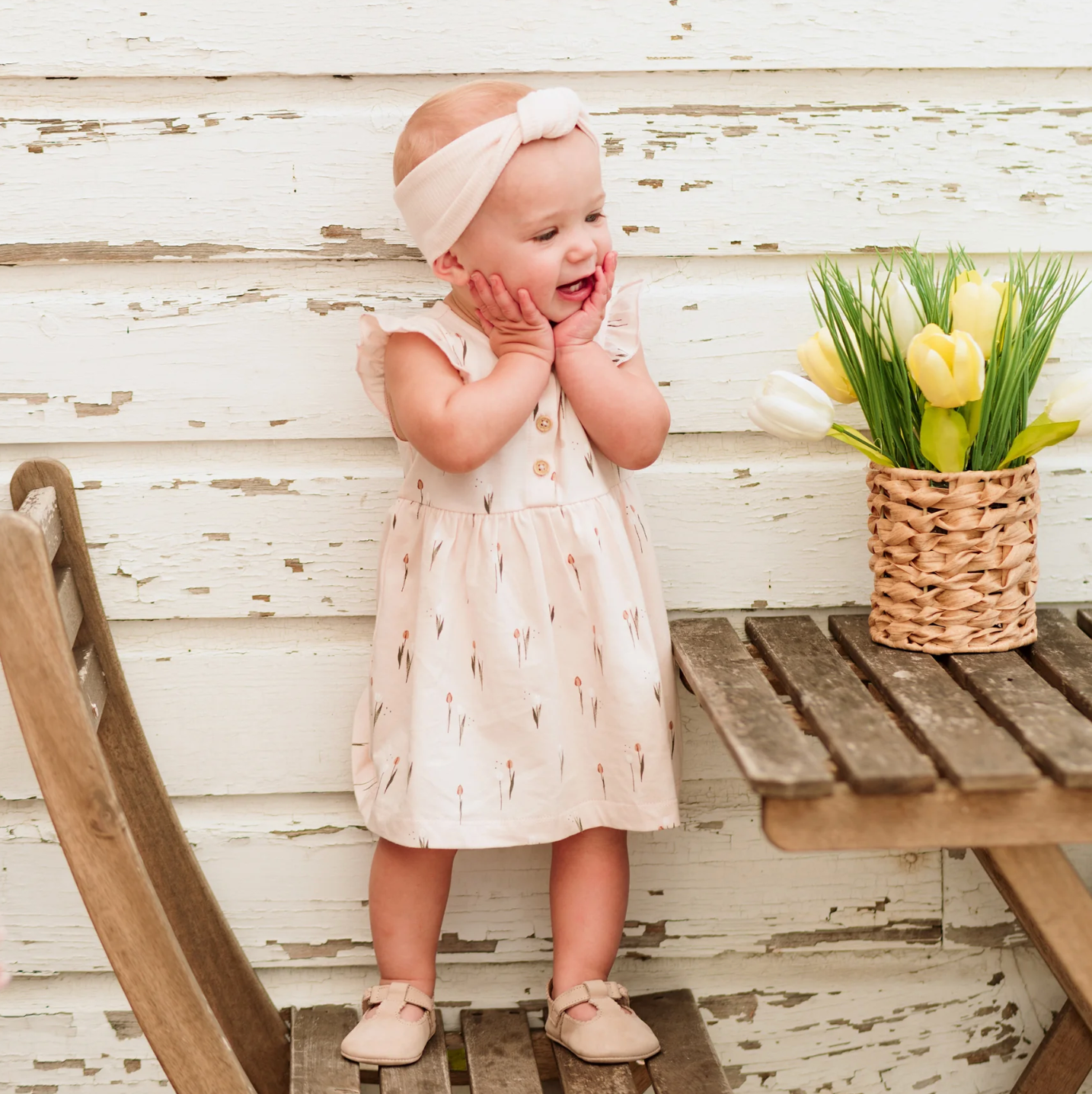 Tulip Babydoll Romper