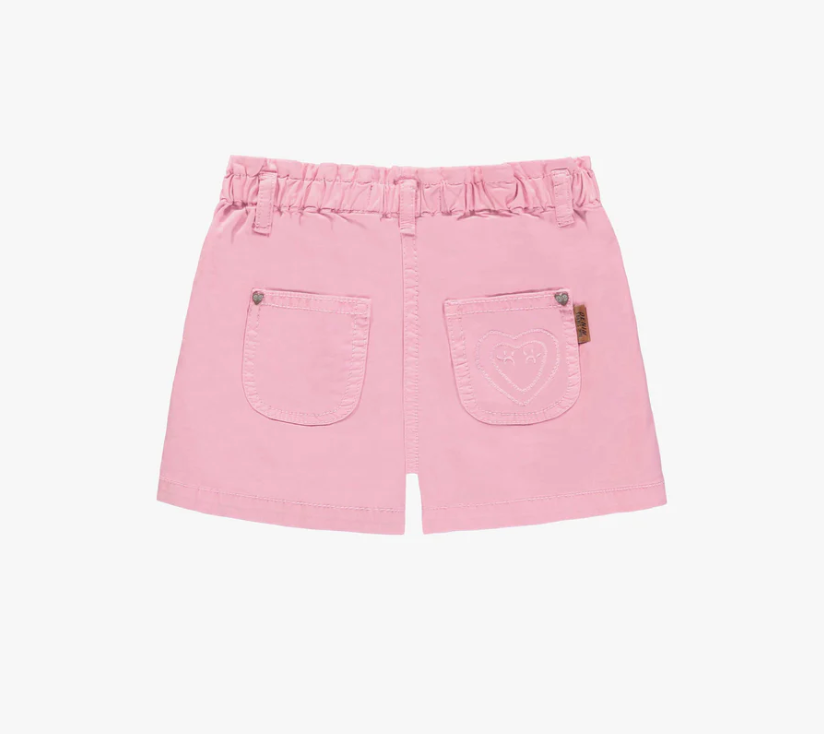 Candy Pink Denim Shorts