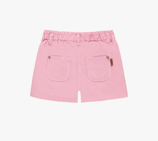 Candy Pink Denim Shorts