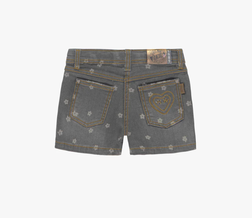 Daisy Denim Shorts