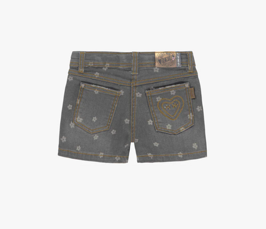 Daisy Denim Shorts