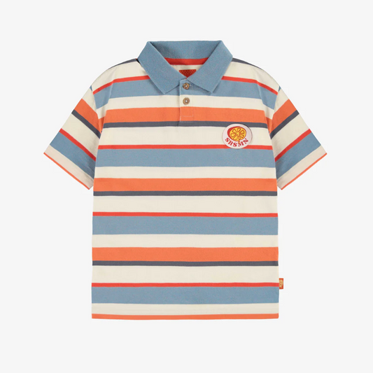 Tangerine Polo Tee