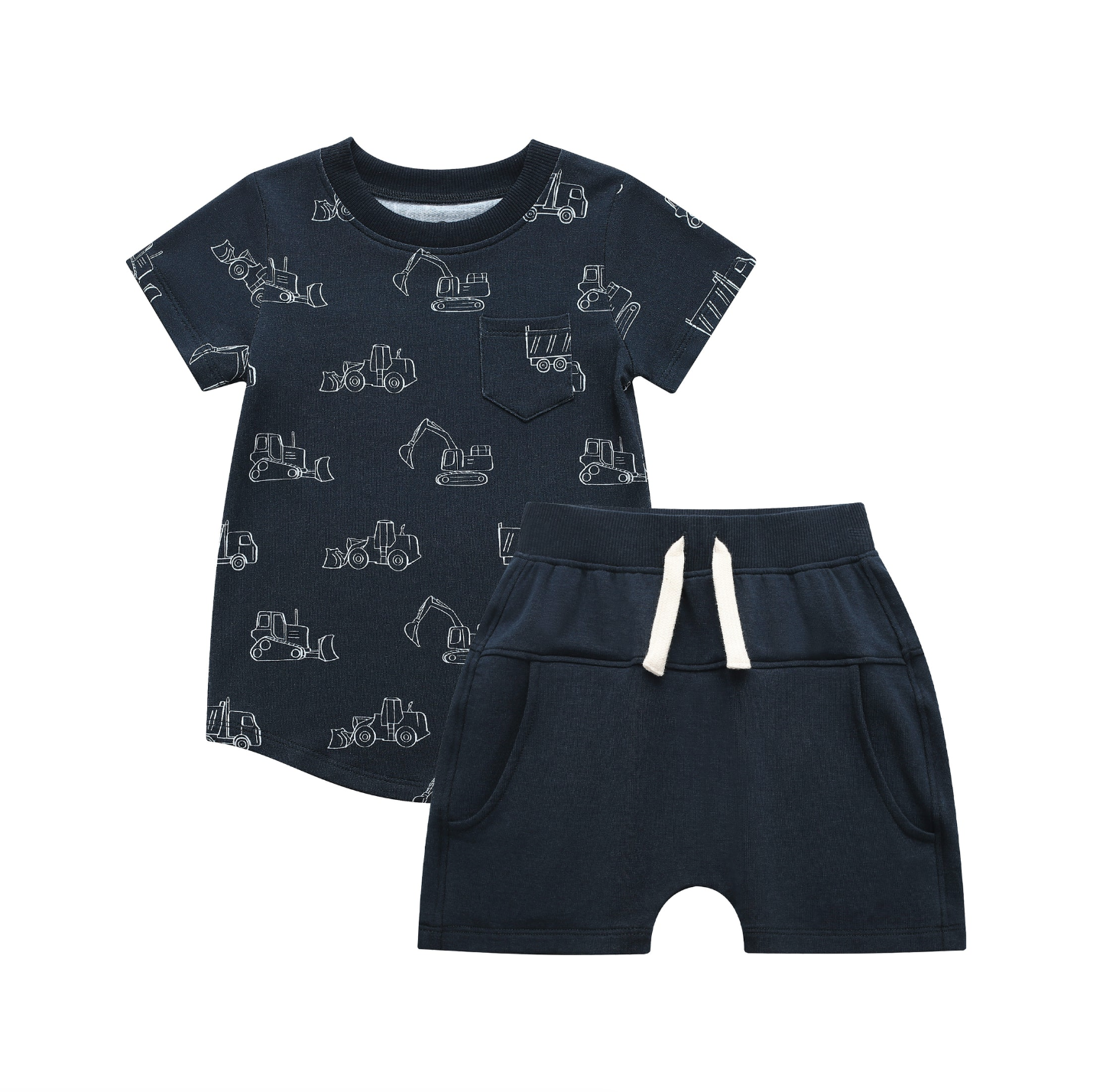 Construction Summer Short Set