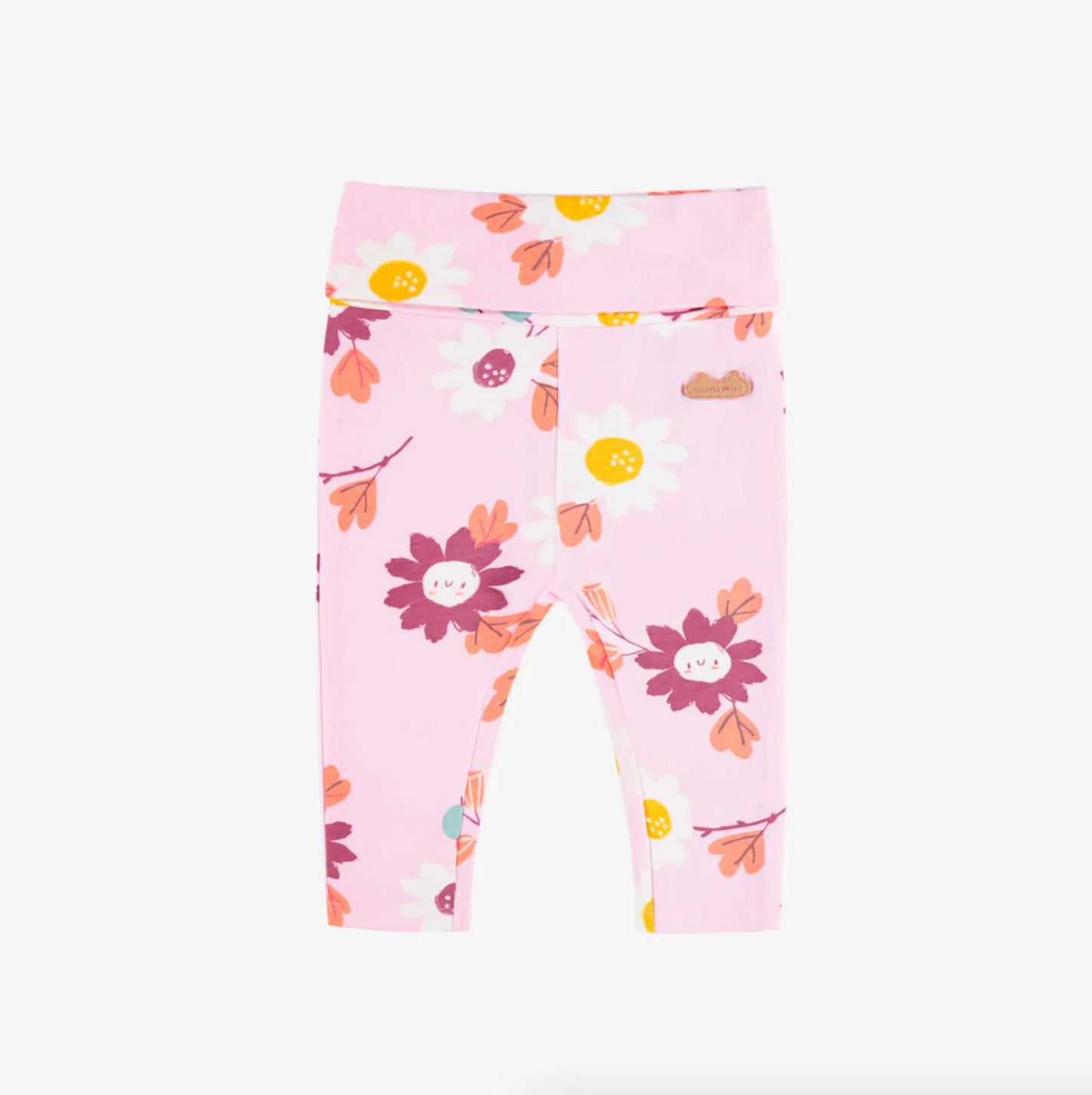 Magenta Floral Leggings