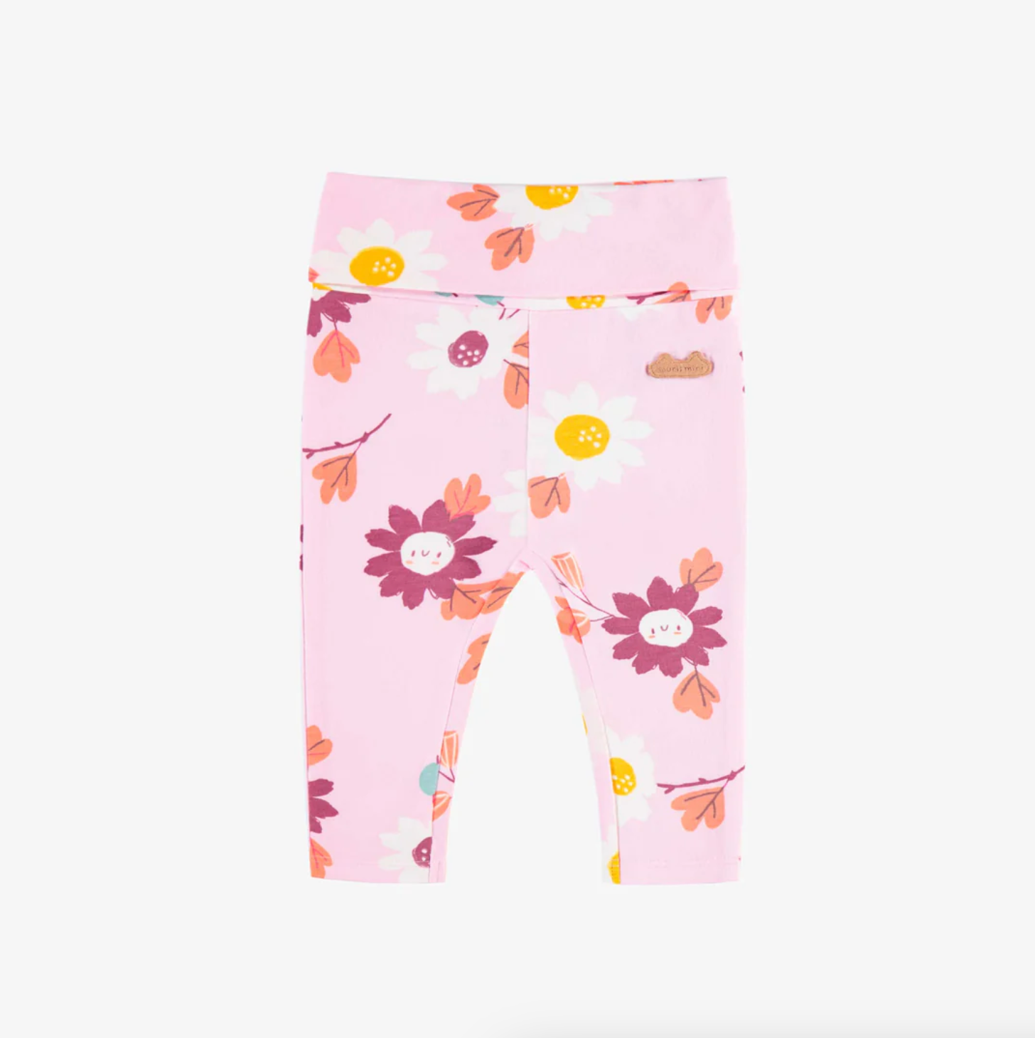 Magenta Floral Leggings