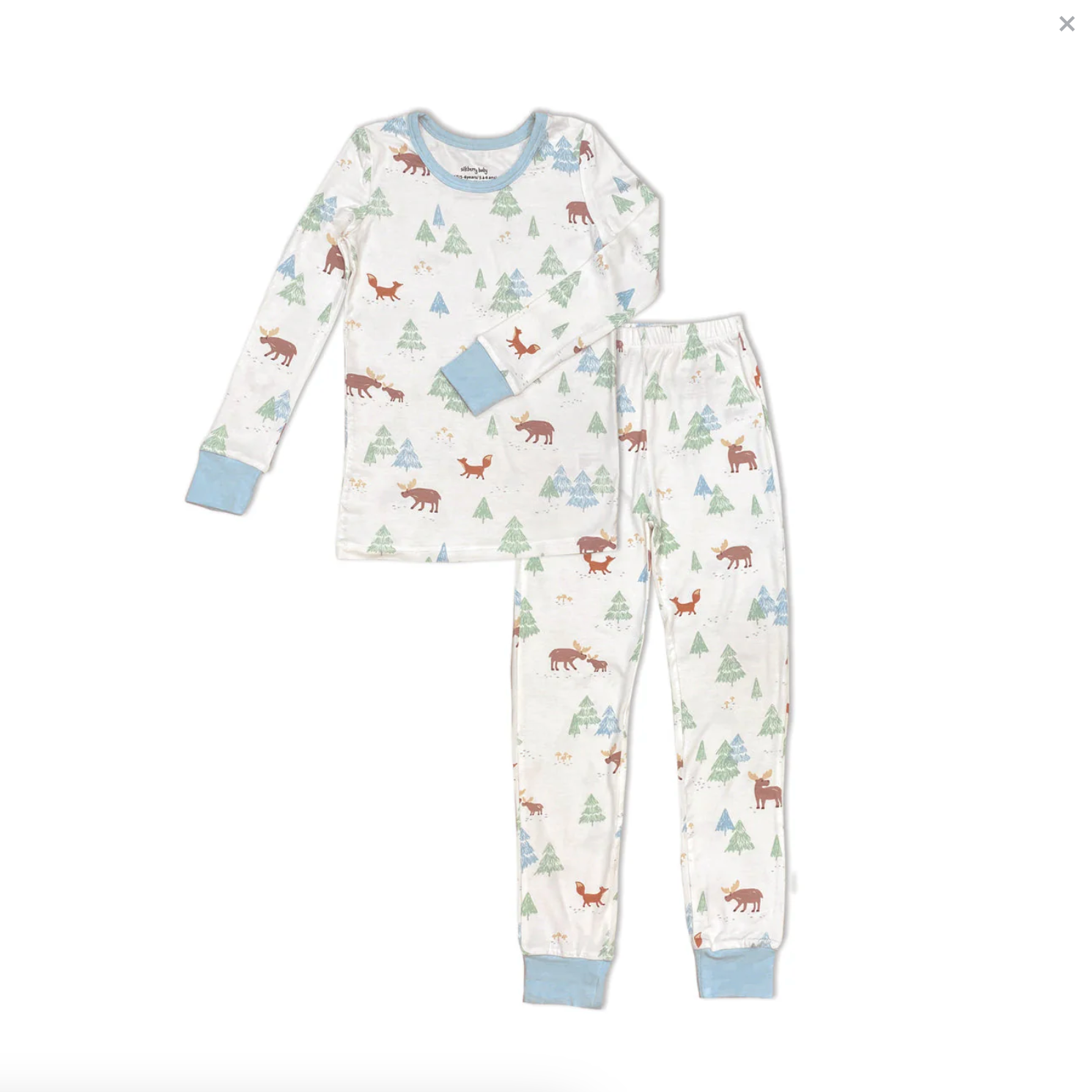 Bamboo PJ Set - Moose