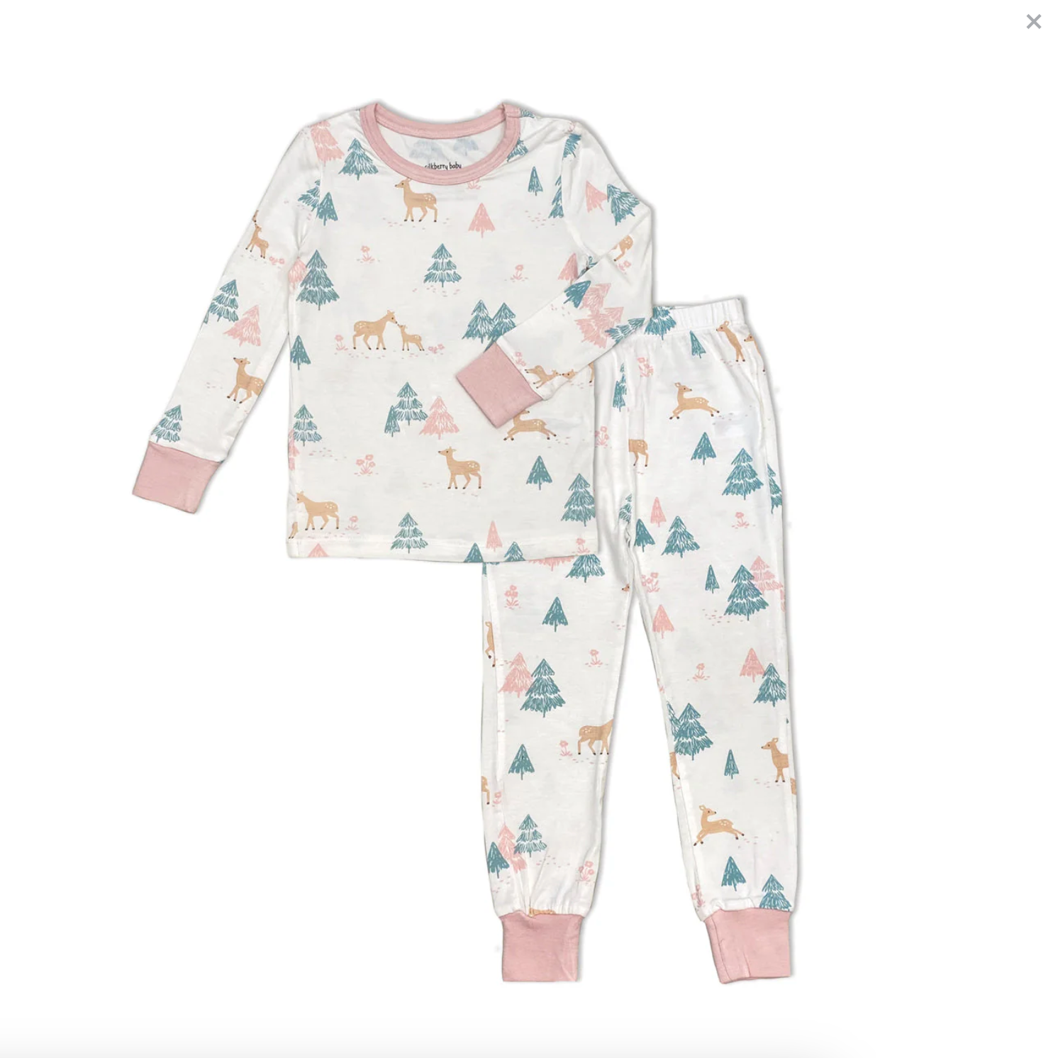 Bamboo PJ Set - Deer