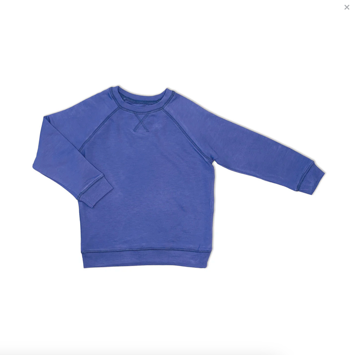 Bamboo Fleece Sweatshirt -  Blueberry