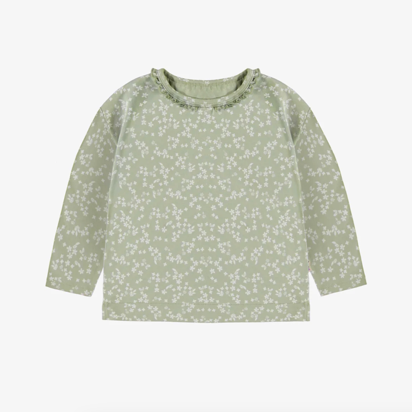 Sage Floral Long Sleeve Top - Baby