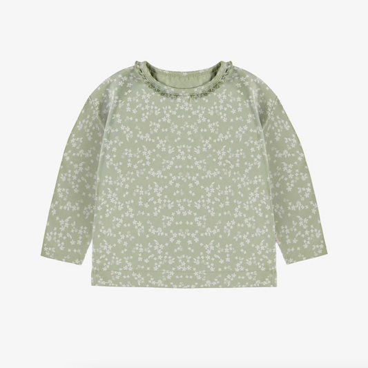 Sage Floral Long Sleeve Top - Baby