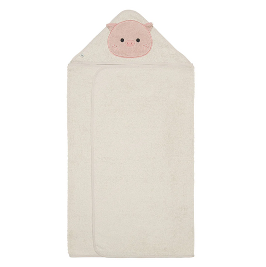 NEW - Toddler Hooded Towel - Piglet