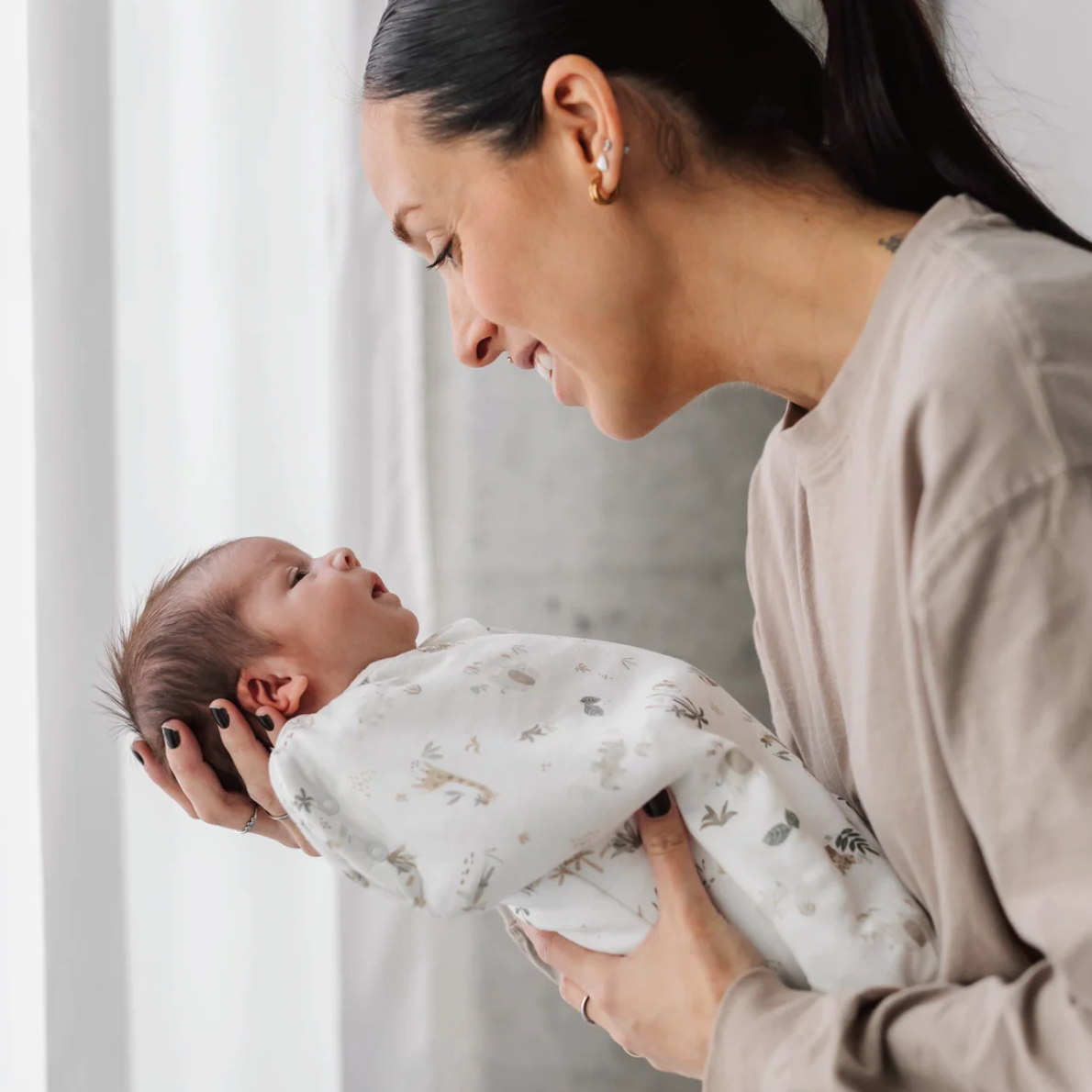 Newborn Bamboo Sleep Bag - Jungle