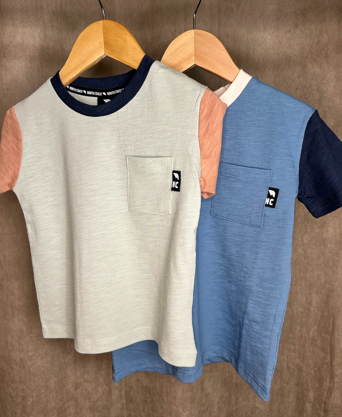 Aqua Colourblock Tee