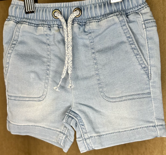Light Denim Bermuda Short